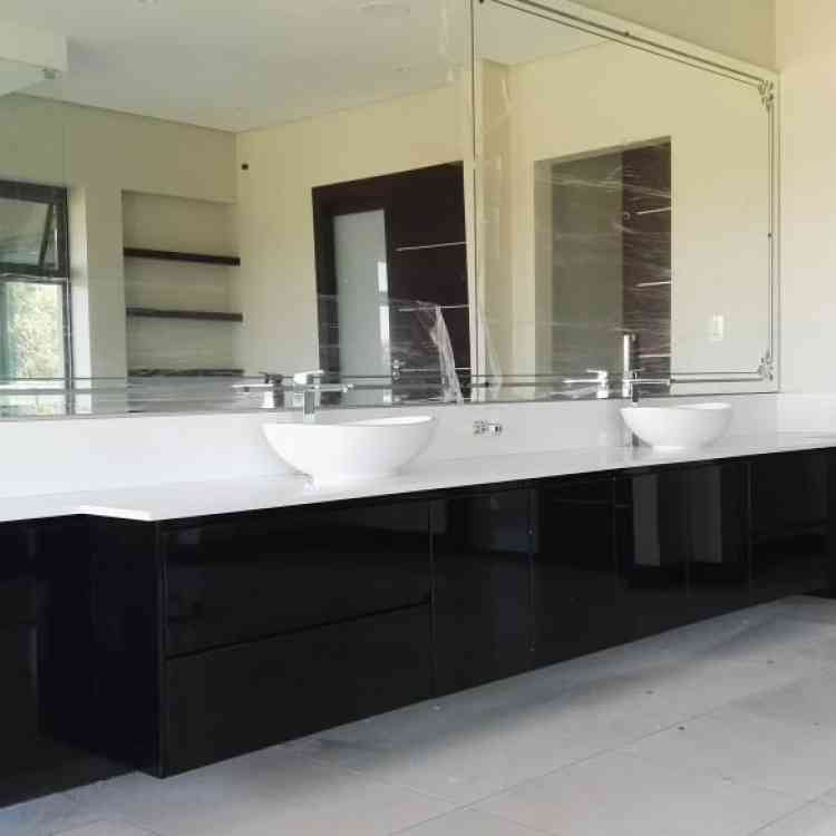 Wooden Bathroom and Vanities Thabo's Kitchens Gauteng